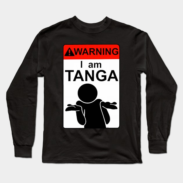 I am TANGA Long Sleeve T-Shirt by ErwinTorresDesigns